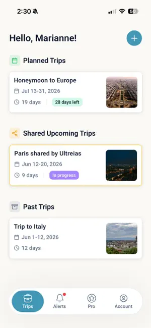 Emageo: AI Travel Planner screenshot 1