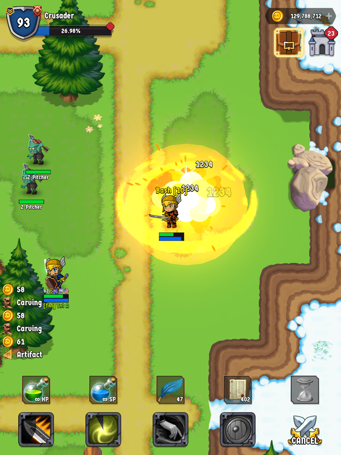 Walking Hero - Auto Battle RPG