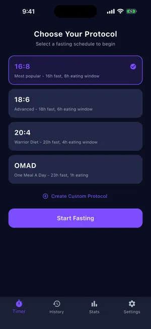 Fasting Timer - IF Tracker screenshot 3