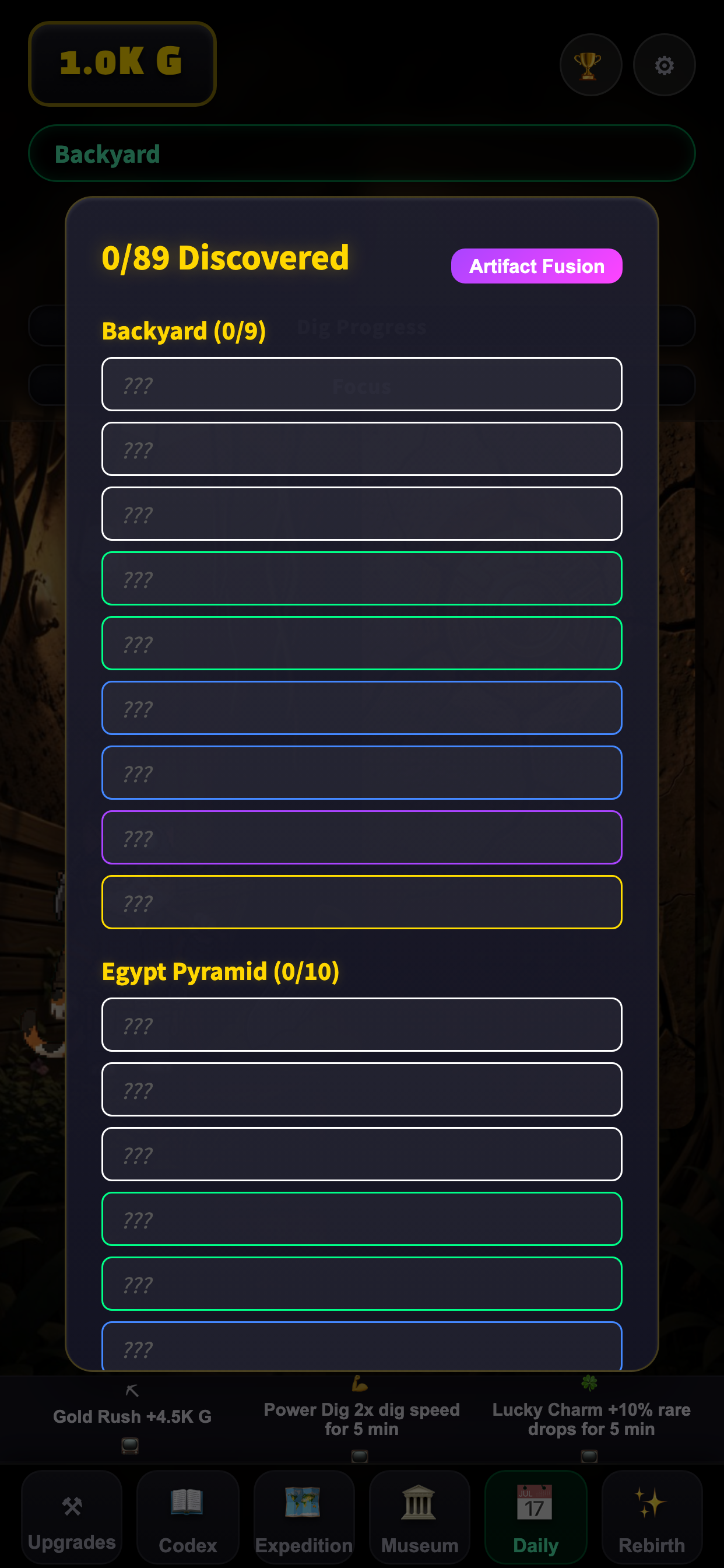 Dig Cat: Idle Artifact Tycoon screenshot 3