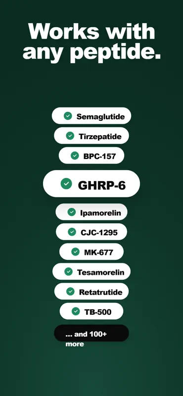 Peptide Tracker: PeptPro screenshot 2 of 7