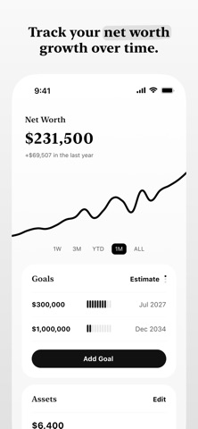 Worth: Track your net worth screenshot