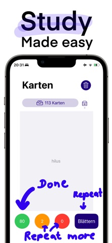 Flash Cards - CardsAI Screenshot 1 of 5