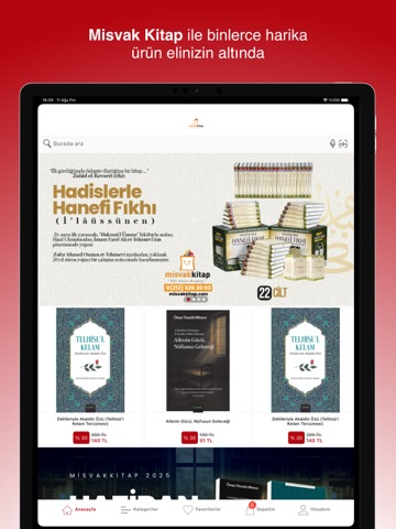 Misvak Kitap iPad screenshot