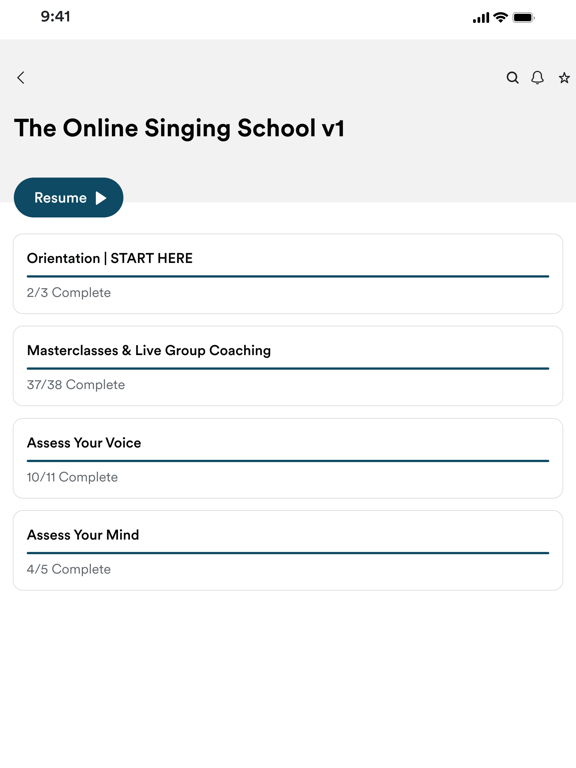 Screenshot #6 pour The Online Singing School