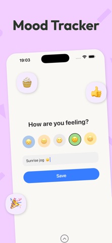 Mood Journal & Stress Tracker screenshot