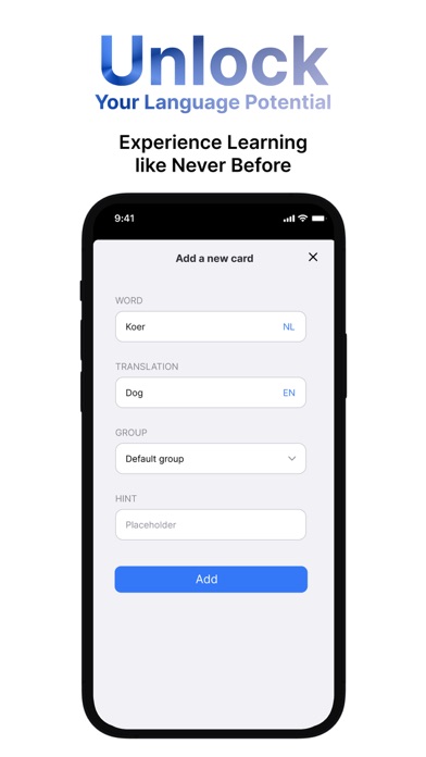 Wordim - Personal vocabulary Screenshot