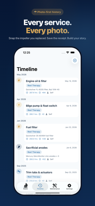 Skipper: Boat Maintenance Log Screenshot 4 of 6