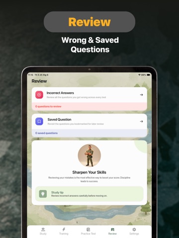 ASVAB Practice & Prep 2026 iPad screenshot