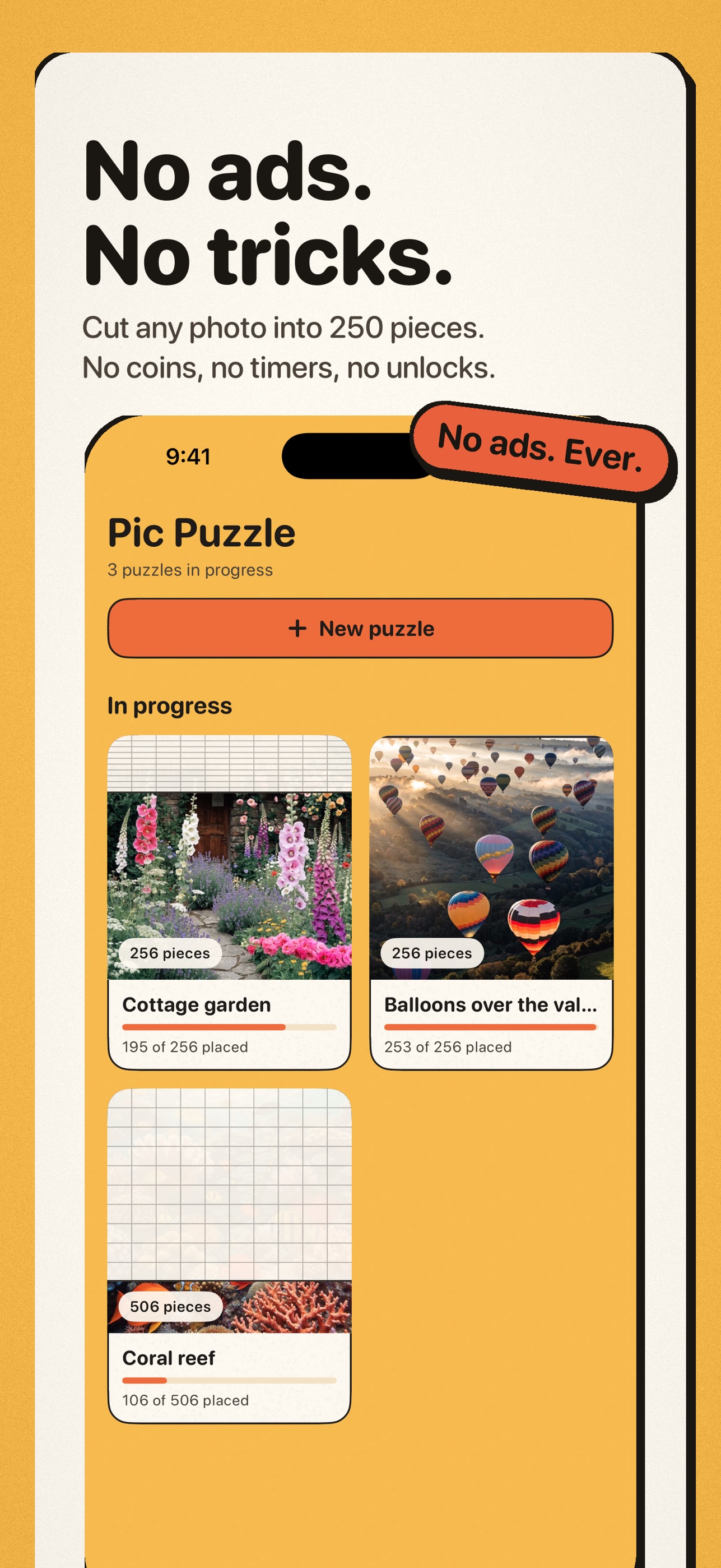 Screenshot 2 of Pic Puzzle - Your Photo Jigsaw