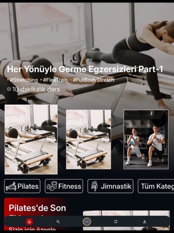 Gym Live iPad screenshot