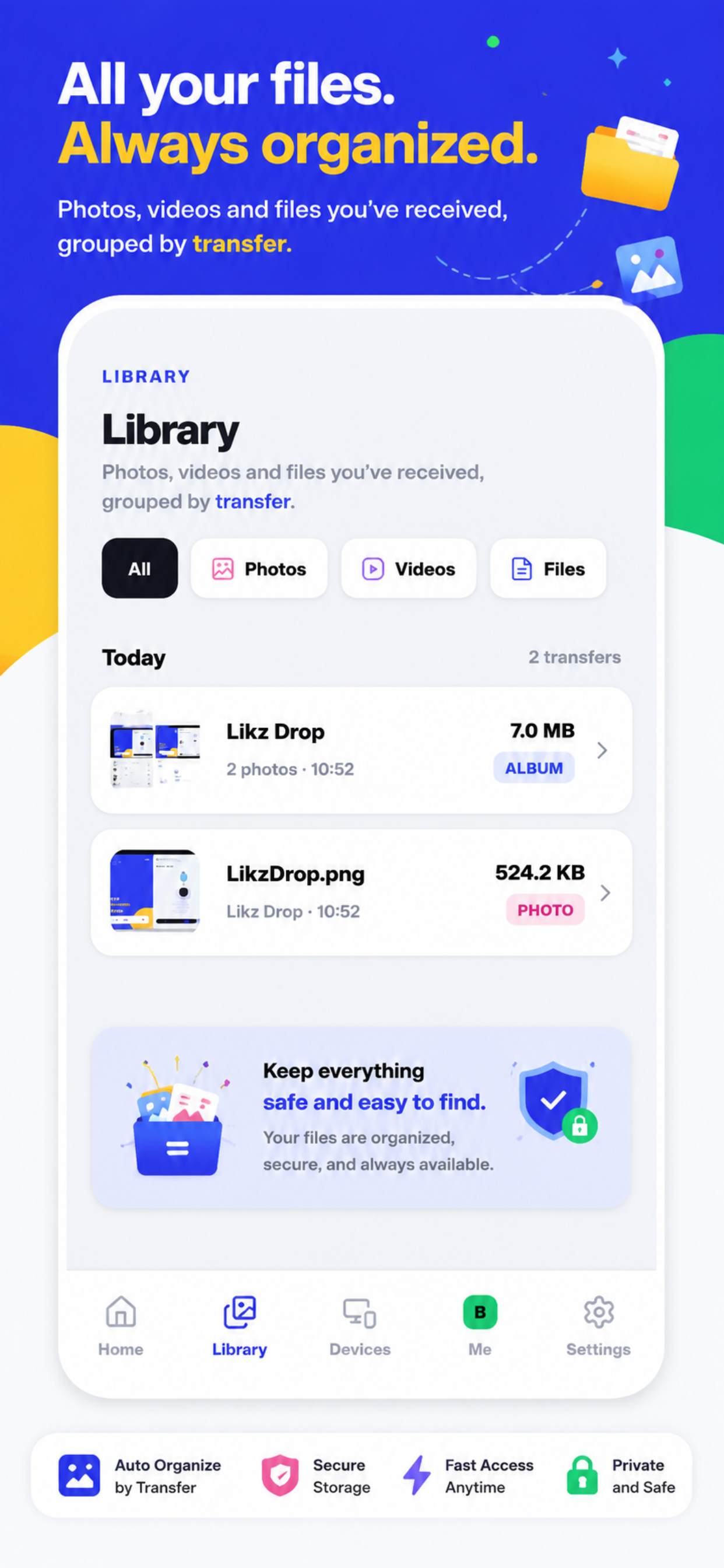 Likz Drop: File Transfer screenshot 5