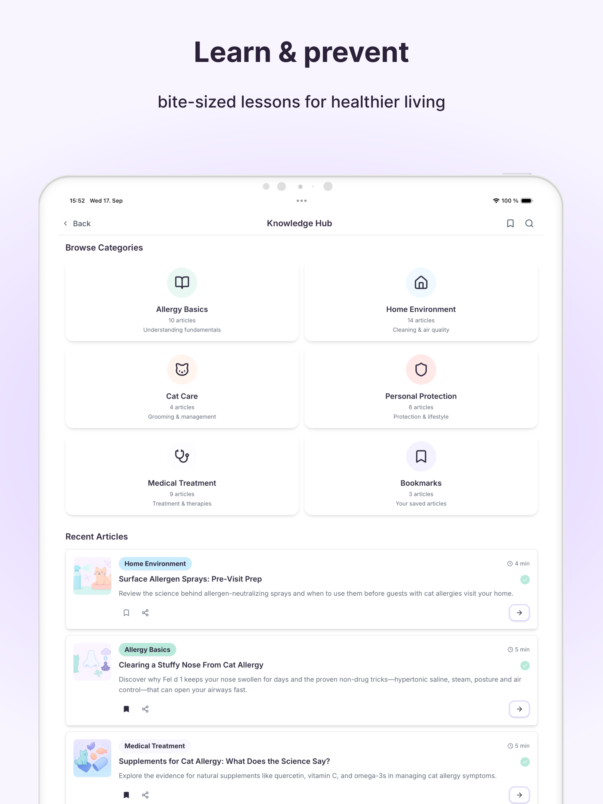 Cat Allergy Buddy: AI Tracker
