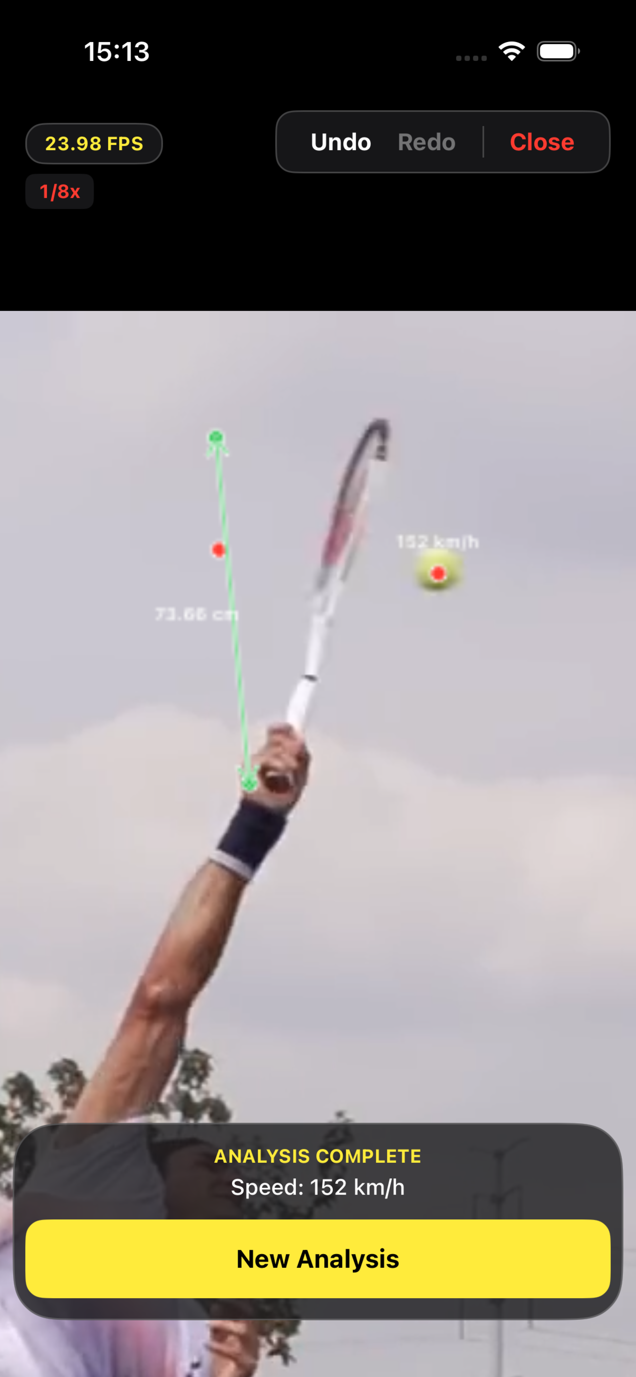 Tennis Radar: Ball Speed Gun screenshot 7
