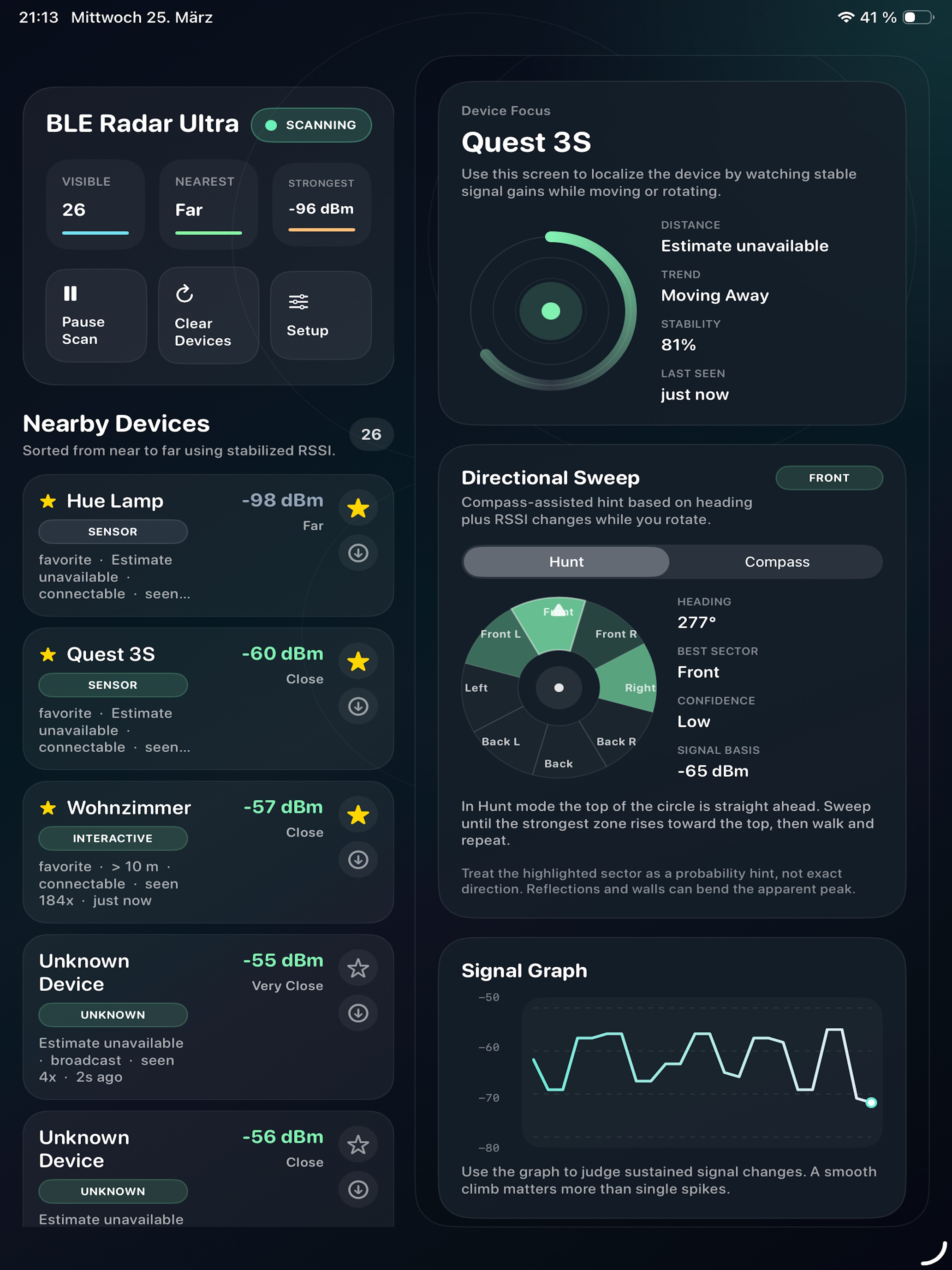 BLE Radar Ultra screenshot 5