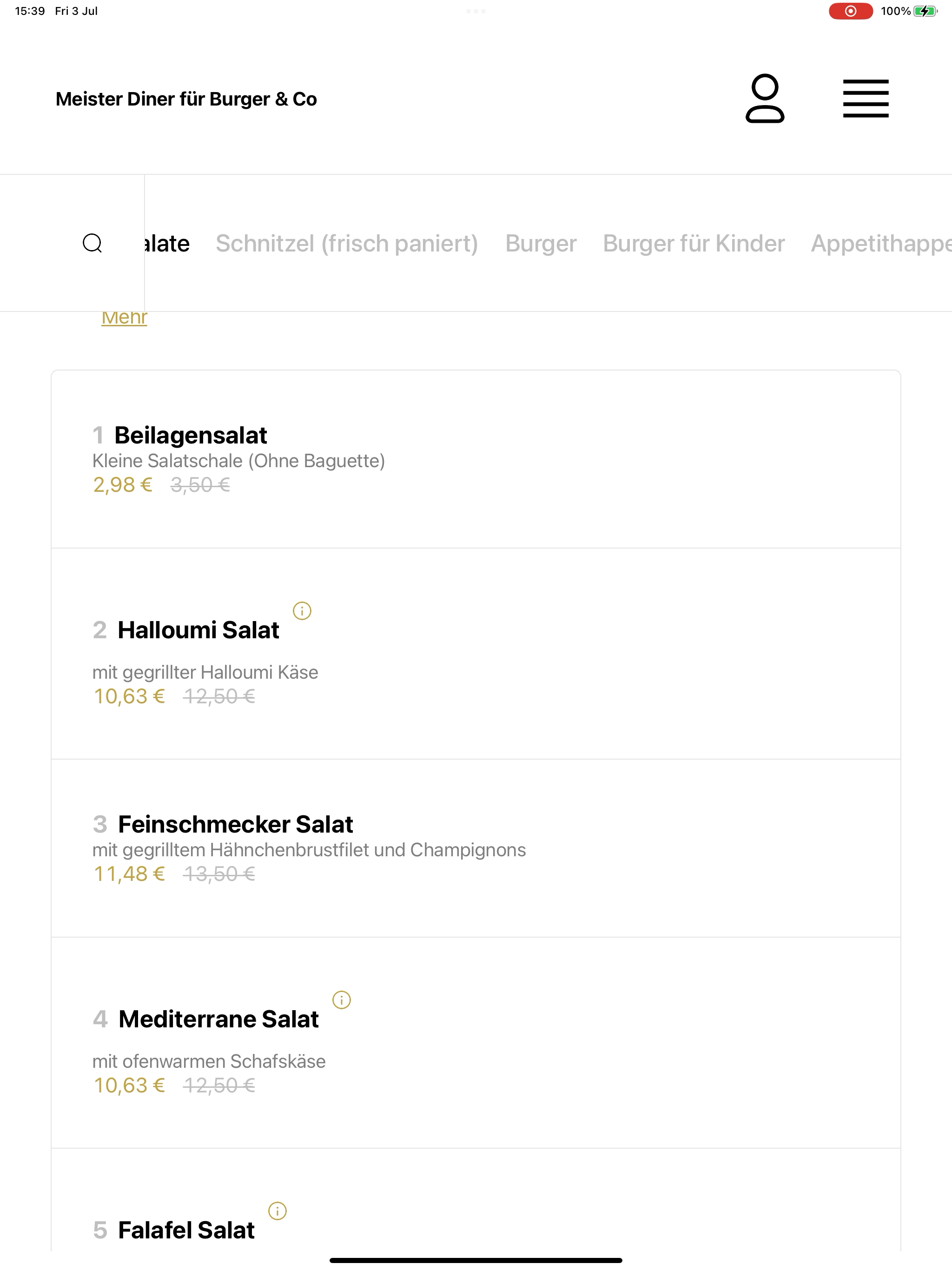 Meister Diner für Burger & Co screenshot 14