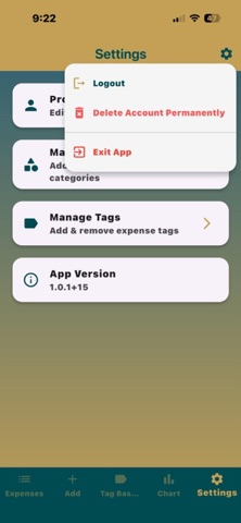 ExpenseTracker by Carboncubes screenshot
