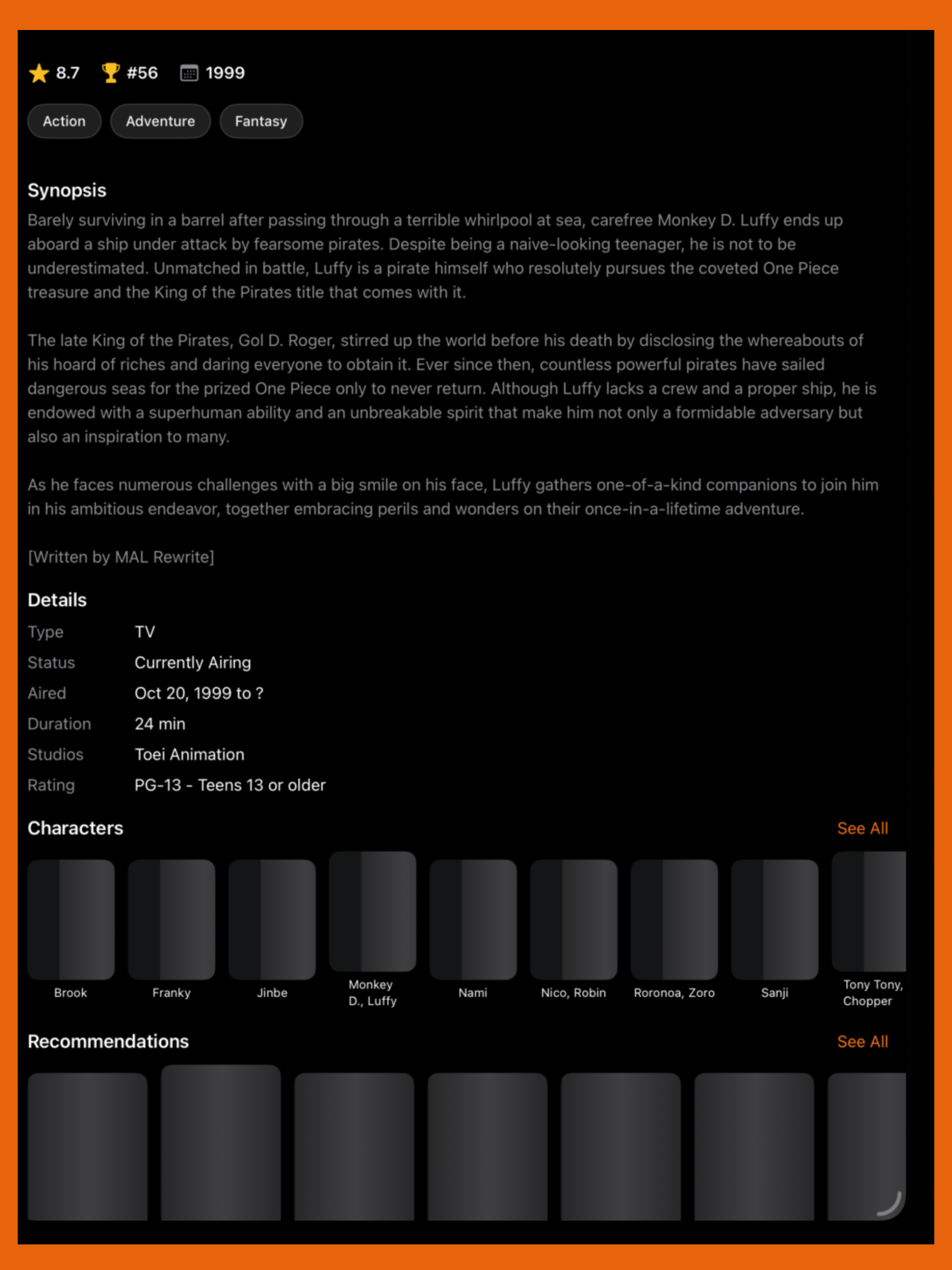 Qtoon - AI Anime Picker screenshot 8