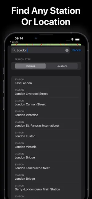 Railway Map - OpenRailwayMap screenshot 3