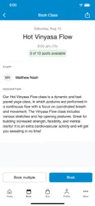 House of Hot Yoga screenshot #3 for iPhone