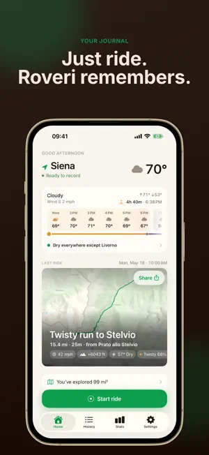 Roveri: Trip & Ride Journal screenshot 4
