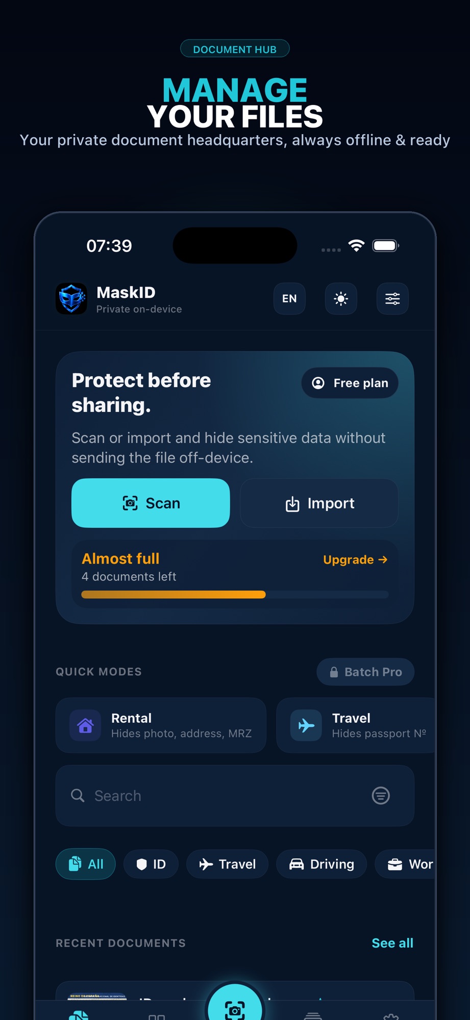 MaskID: Protect Private Data screenshot 7
