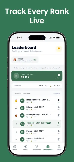 Tallied Sports screenshot 3