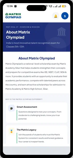 Matrix Olympiad screenshot 3
