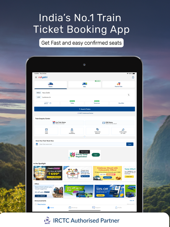Screenshot #4 pour Train Ticket App : RailYatri