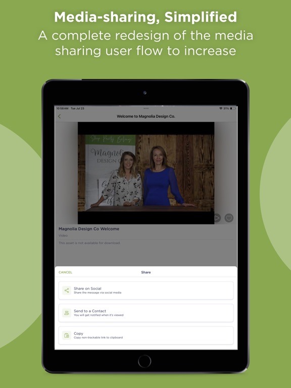 Magnolia Design Co. Connect iPad screenshot 7 - Business app