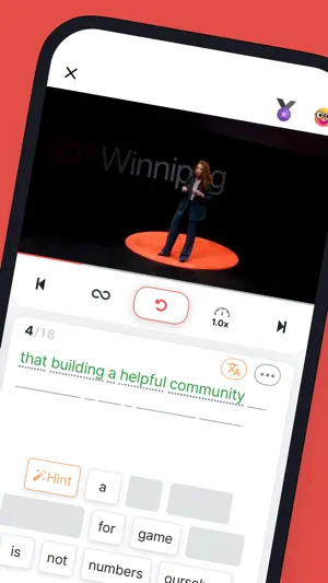 English Listening with RedKiwi screenshot 2