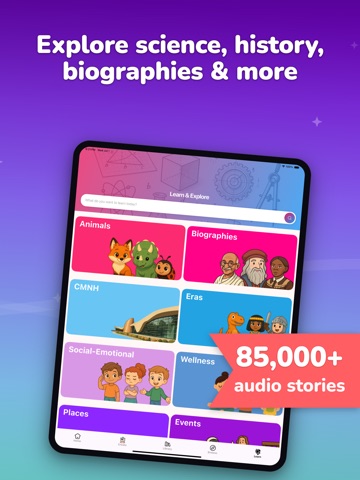 Storypie: Audio Learning iPad screenshot