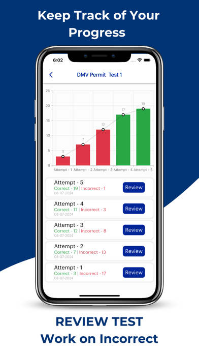Florida DMV Permit Practice iPhone screenshot 4 - Education app