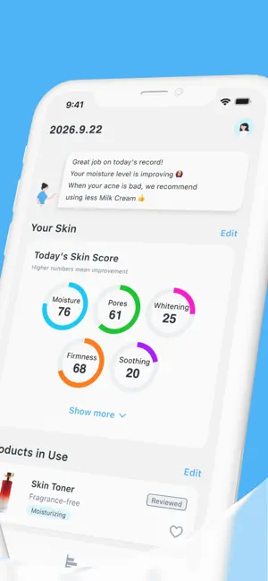 Skinice: Skin Diary & Tracker screenshot 2