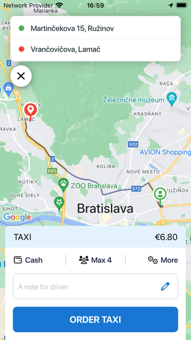 TAXIKEY Screenshot