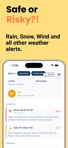 ClearRide: Motorbike Weather screenshot