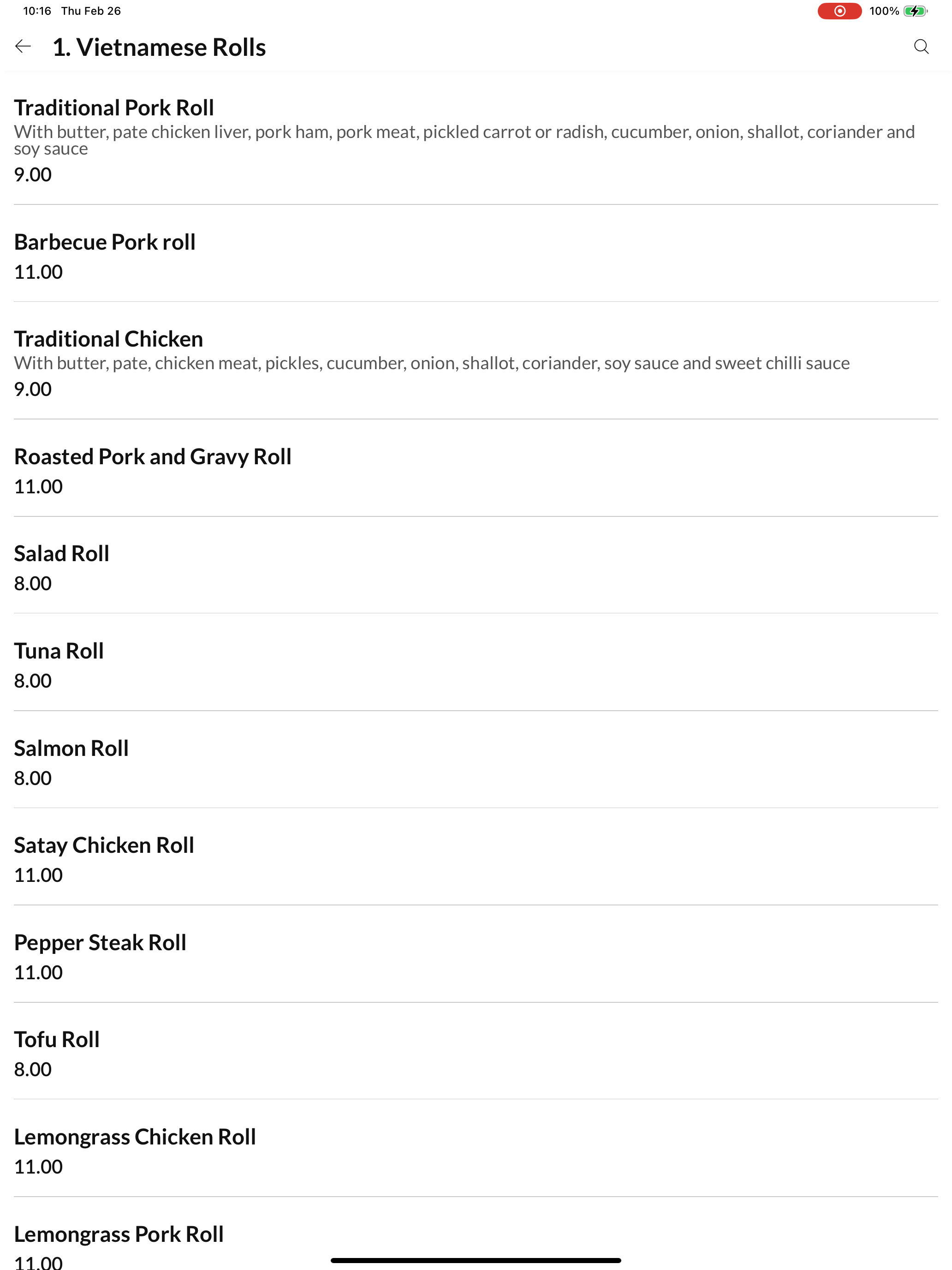 Vietz Eatery screenshot 7