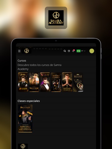Samra Academy iPad screenshot