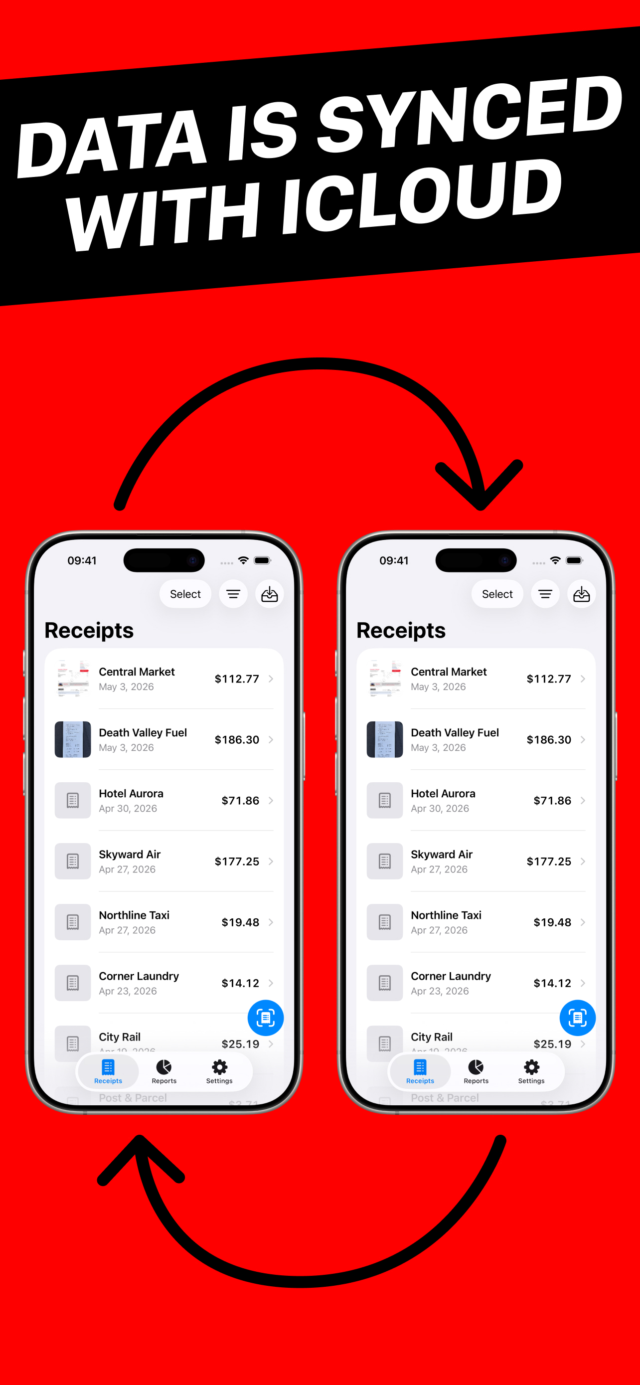 Receipt Scanner - IntReceipt