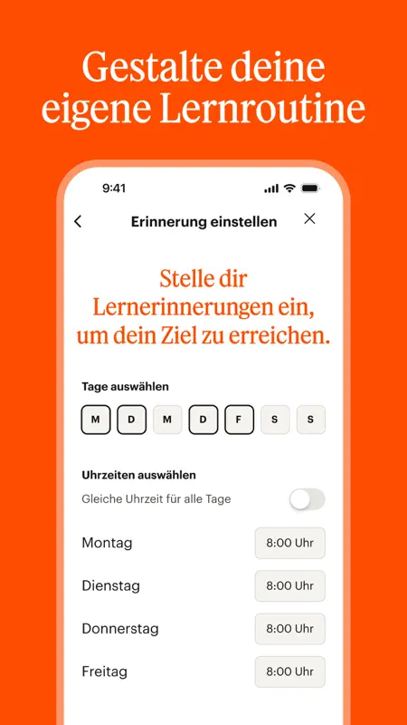 Babbel – Sprachen lernen screenshot 7 of 8
