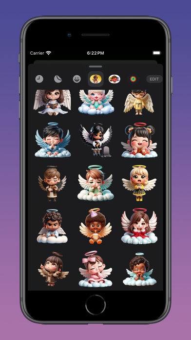 Screenshot #3 pour Little Angels Stickers