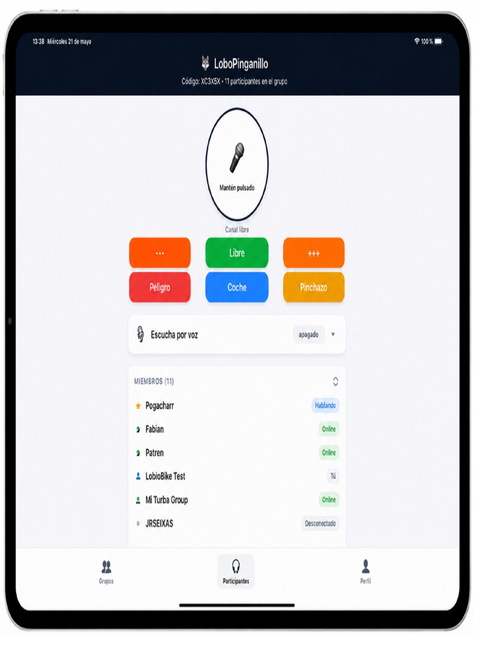 iPad screenshot