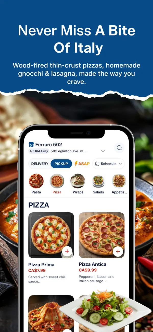 Screenshot #1 pour Ferraro Italian Restaurant