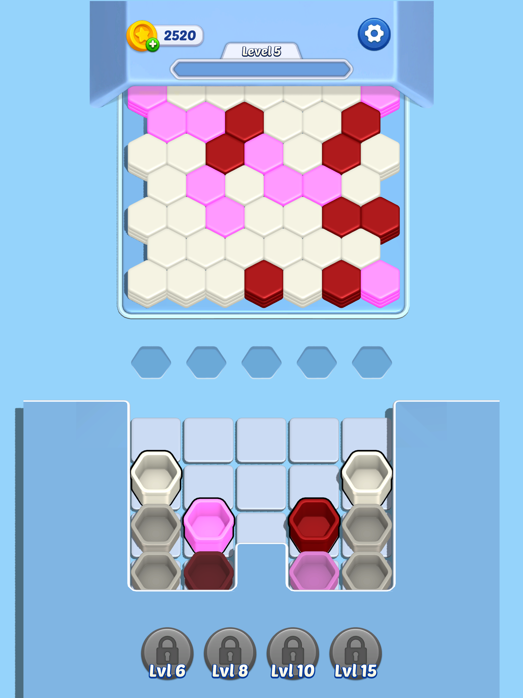 Hexa Fall: Color Sort screenshot 15