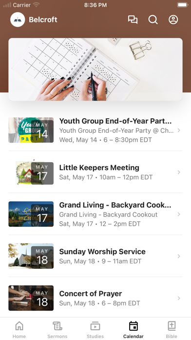Belcroft Bible Church Screenshot