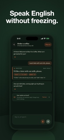Speak English: AI Conversation iPhone screenshot