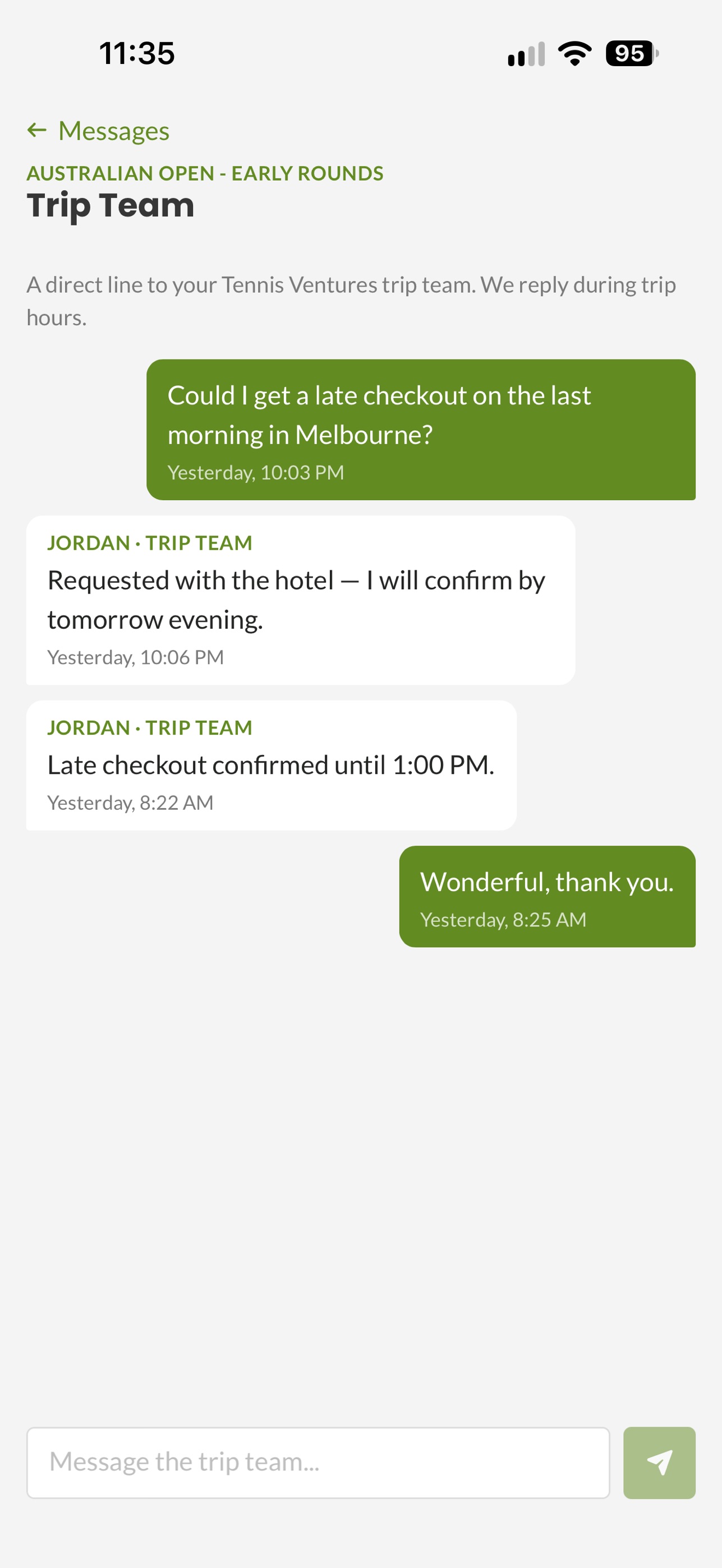 Screenshot 7 of Tennis Ventures Navigator