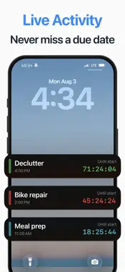 Lock Screen Calendar: CoreTask screenshot 7