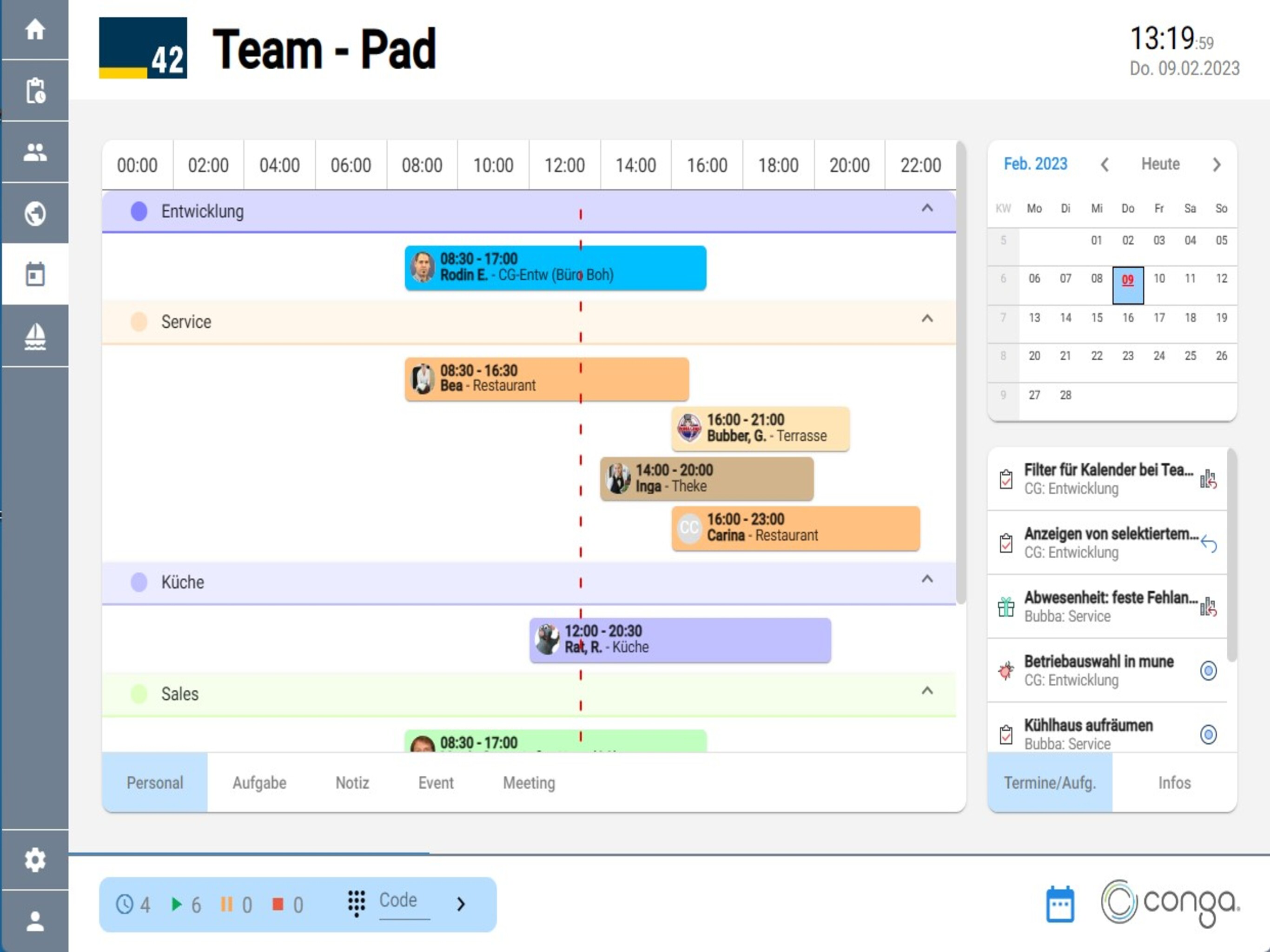Conga.Time