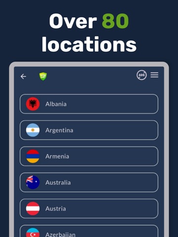 VPN.lat: unlimited and secure ipad screenshot 4